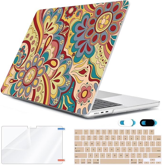 Compatible with 2025 2024-2022 MacBook Air 13 inch Case M4 A3240 M3 A3113 M2 by HOHAIYOO