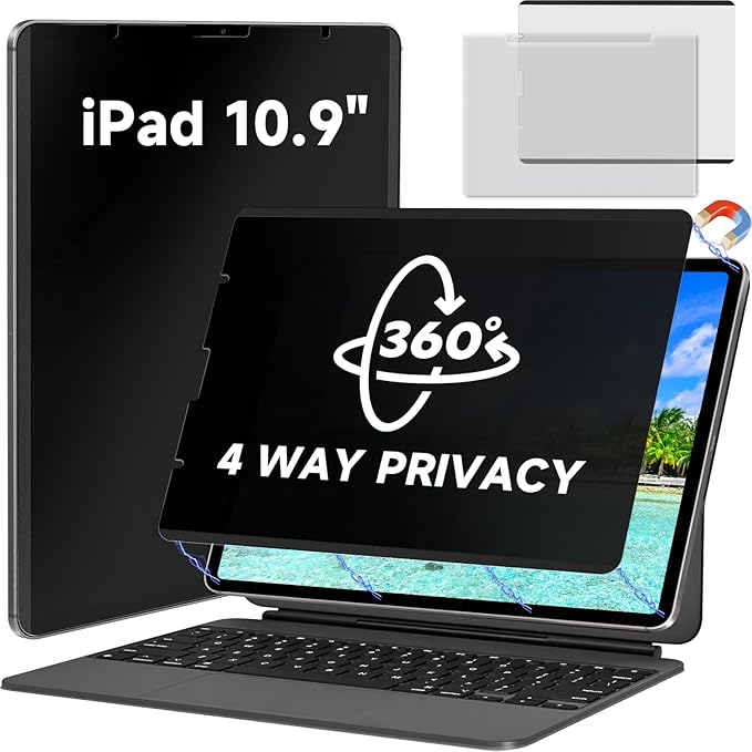 Magnetic 360° Privacy Screen Protector Compatible by MaoYeye
