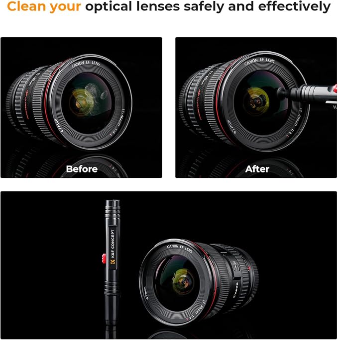 K&F CONCEPT Professional Lens Cleaning Pen*3 - Image 7