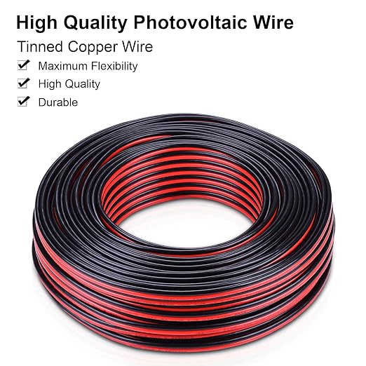 10 Gauge Wire 200FT Tinned Copper Wire-2 Conductor Parallel Wire Insulated - Image 7