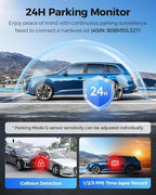 AZDOME PG17 Max 4K+2.5K Mirror Dash Cam - Image 9