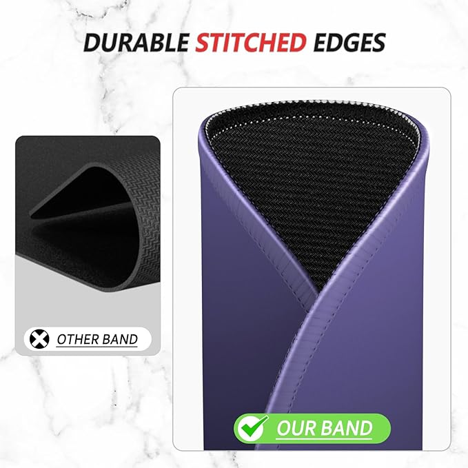 ITNRSIIET Mouse Pad Non-Slip Rubber Base Smooth Surface Stitched Edges - Image 5