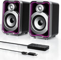 SOULION 2.0 Computer Speakers, 10W USB-Powered Bluetooth Wired PC Speaker by SOULION