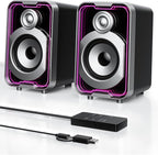SOULION 2.0 Computer Speakers, 10W USB-Powered Bluetooth Wired PC Speaker by SOULION