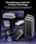 ORICO OSC 1TB M.2 NVMe SSD for Desktop PC, PCIe 4.0 Internal SSD - Image 4