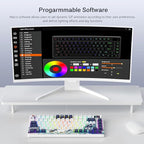 Womier S-K80 75% Keyboard with Color Multimedia Display Mechanical Gaming - Image 5