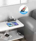 40W Fast Charging Station, Desk Clamp Power Strip, 4 USB-C Ports & 8 AC Outlets - Image 7