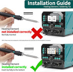 YIHUA 992D-II 2-IN-1 Precision Soldering Kit - Image 8