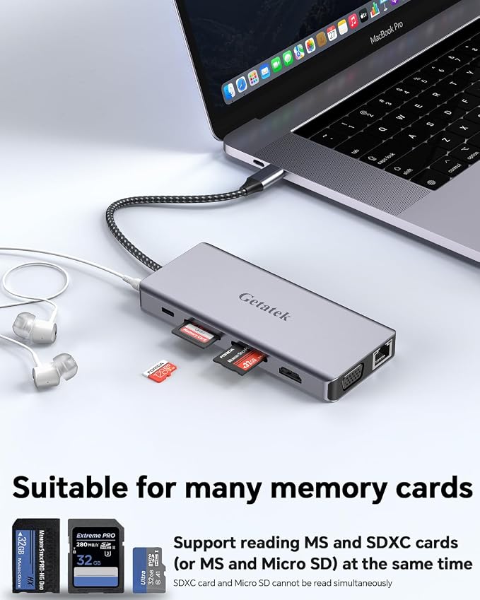 Getatek12-in-1 Docking Station - Image 8