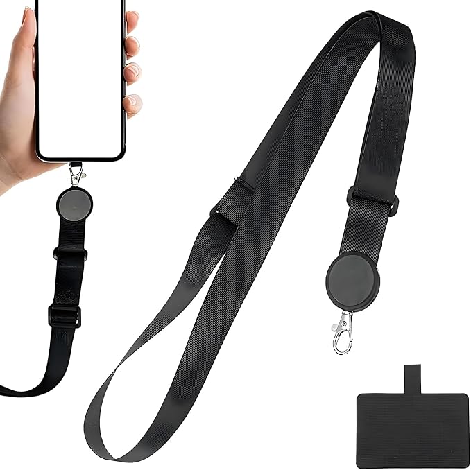 Phone Lanyard Crossbody Strap, Phone Lanyard Crossbody Wrist Strap, Adjustable by LOPURS