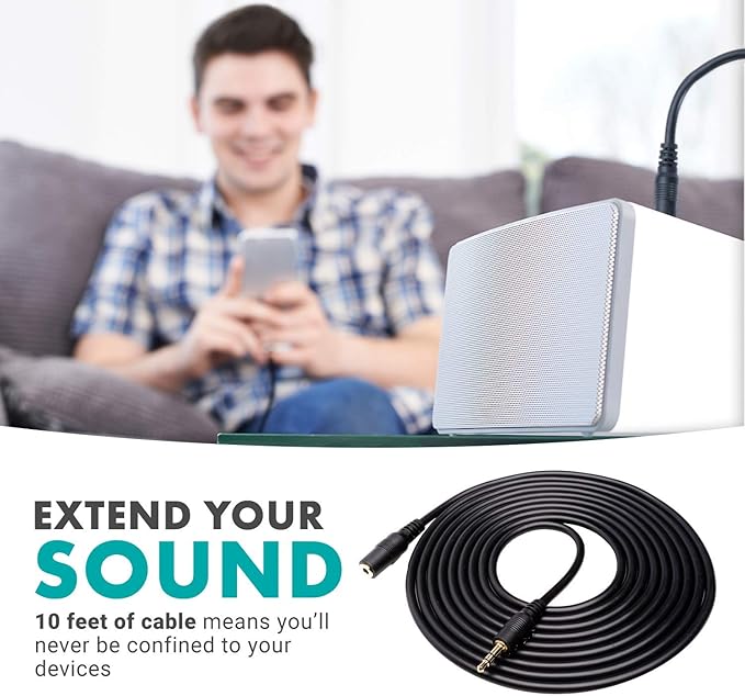 Movo MC10 3.5mm Audio Cable - Image 7