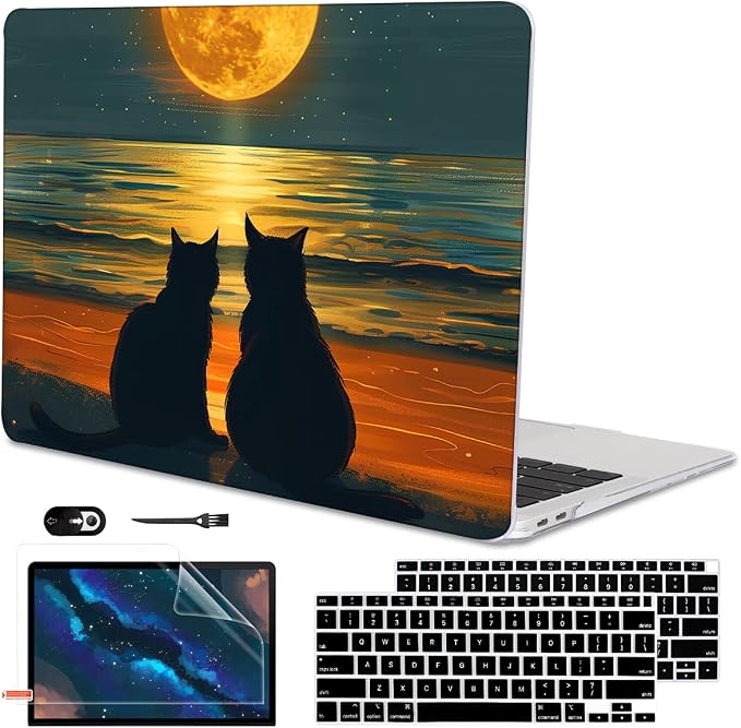Compatible with MacBook Air 13 inch Case M1 A2337 A2179 A1932 2021 2020 2019 by LCMOCICO