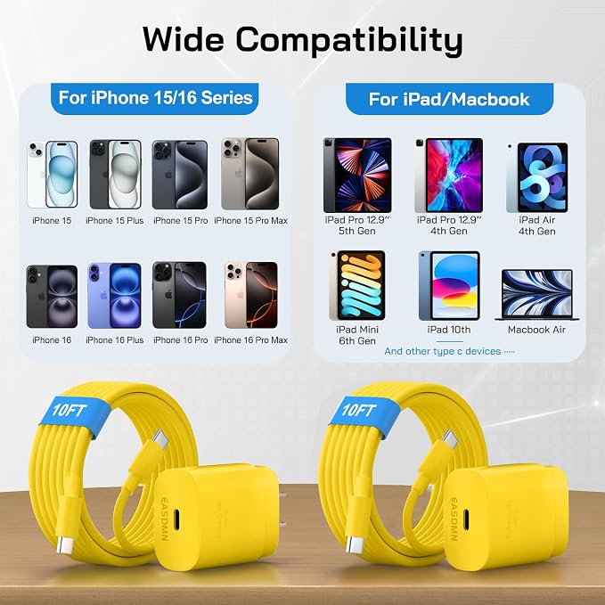 30W USB C i Phone 16 15 Charger Fast Charging, iPad Pro - Image 5