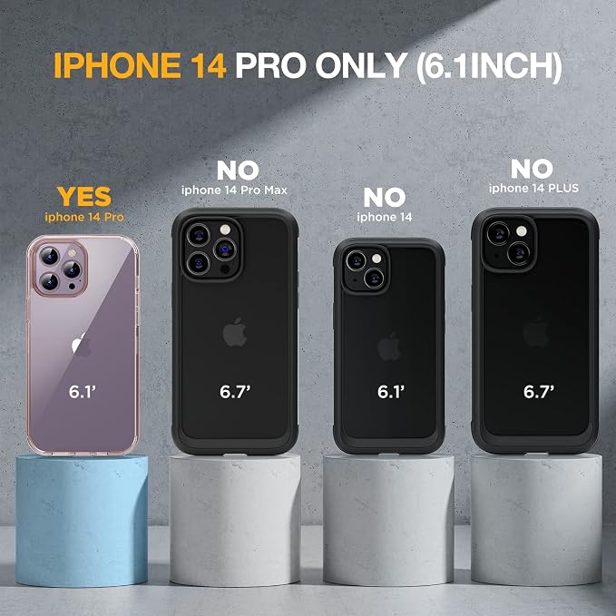 Miracase Glass Series Designed for iPhone 14 Pro Case 6.1 Inch, Upgrade - Image 7