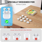 for AirPods 4 Ear Tips Covers Sport Anti Slip Anti Scratche Skin Soft Silicone - Image 5