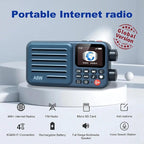 Choyong A8W Internet Radio Portable Smart Receiver WIFI/4G Global Version Radio - Image 2