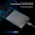 UnionSine 500GB Ultra Slim Portable External Hard Drive HDD-USB 3.0 - Image 3