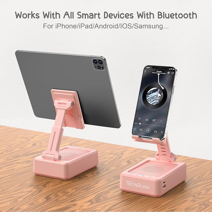 TechGlow Gifts for Men Women Foldable Cellphone Stand - Image 6