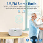 Nextron Portable CD Player Bluetooth Boombox - Image 5