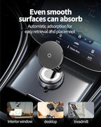 Spinning Vacuum Magnetic Phone Holder 15W Fast Wireless Charger - Image 4