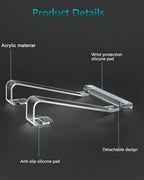 Clear Acrylic Laptop Stand for Desk, - Image 8