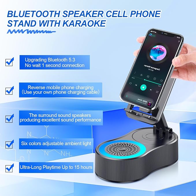 Gifts for Men Women, Cell Phone Stand - Image 2