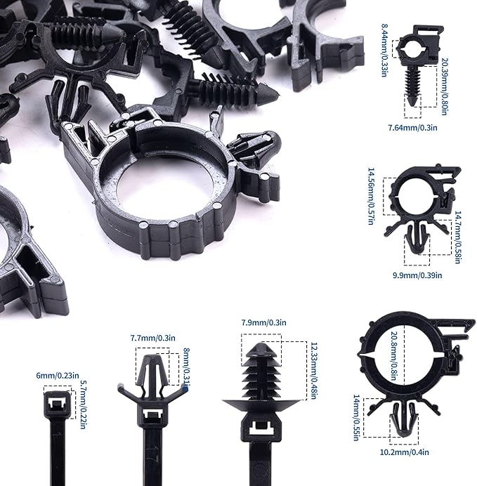 150pcs Push Mount Cable Zip Tie - Image 6