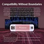 Transcend 512GB External SSD, Dual USB Flash Drive - Image 3
