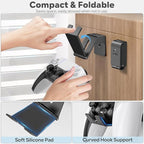 OIVO Controller & Headset Wall Mount Holder Stand, Foldable Headphone Stand - Image 3