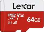 Lexar E-Series 64GB Micro SD Card, microSDXC UHS-I Flash Memory Card by Lexar