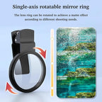 52mm Clip-On CPL Phone Camera Lens Filter, Polarizer Circular Filter, Ultra - Image 2