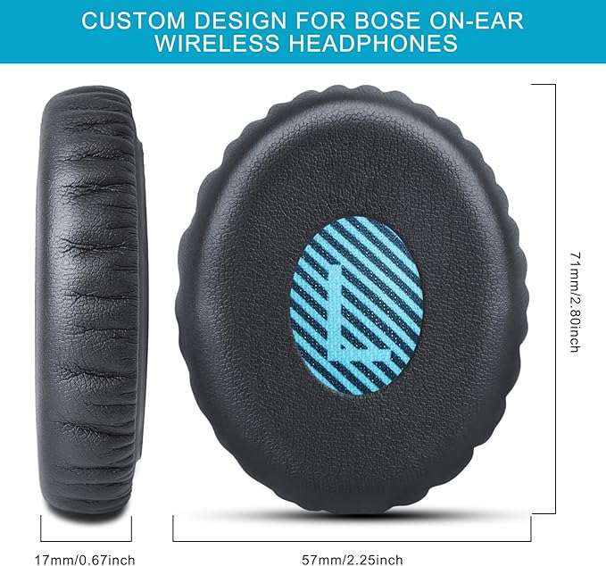 Ear Pads Replacement for Bose On-Ear 2 Headphones, GVOEARS Ear Cushion Pad for - Image 3