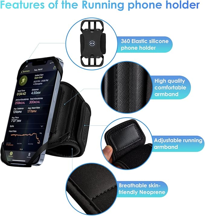 Cikyner Running Armband Phone Holder - Image 4