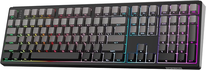 EPOMAKER TH108 Full Size Mechanical Keyboard, Wireless Gaming Keyboard by EPOMAKER
