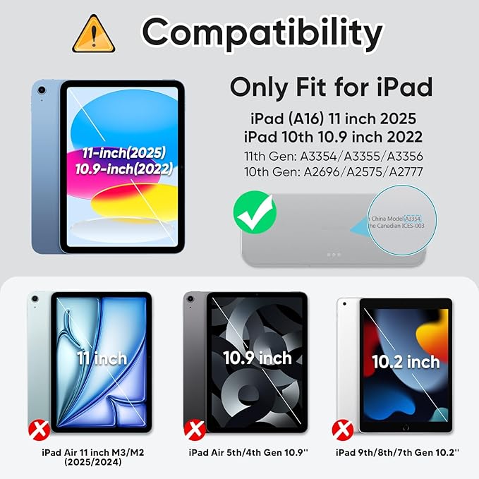 SCSVPN Case for iPad 11th Generation 11 Inch 2025 / 10th Generation 10.9 Inch - Image 2
