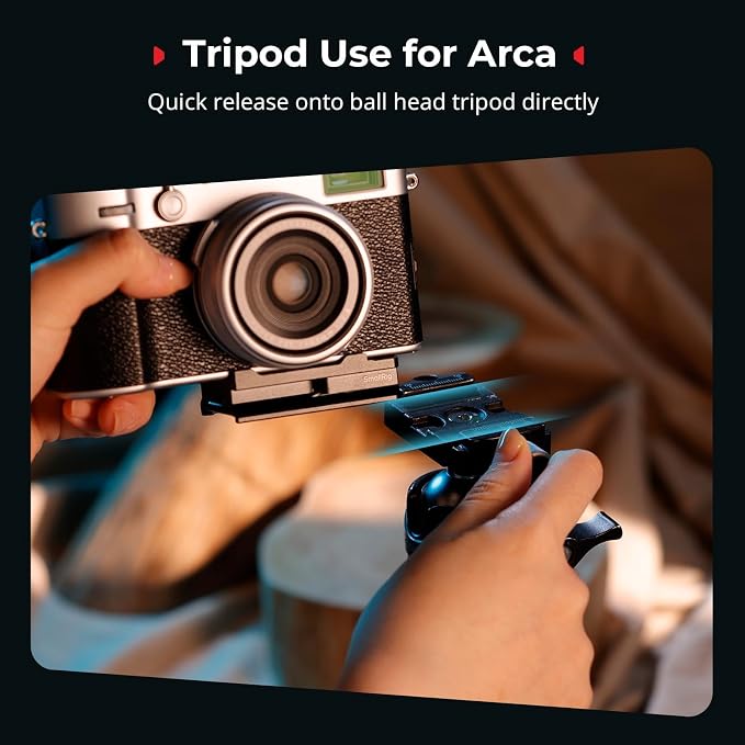 SMALLRIG Mount Plate for AirTag, Quick Release Camera Mount Baseplate for - Image 8