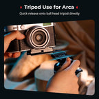 SMALLRIG Mount Plate for AirTag, Quick Release Camera Mount Baseplate for - Image 8