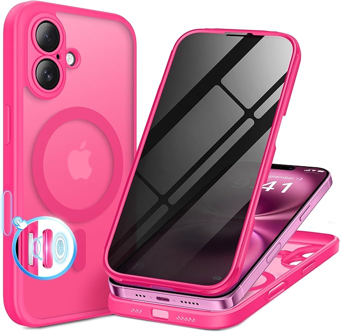 BERFY Magnetic for iPhone 16 Plus Case, Compatible by BERFY