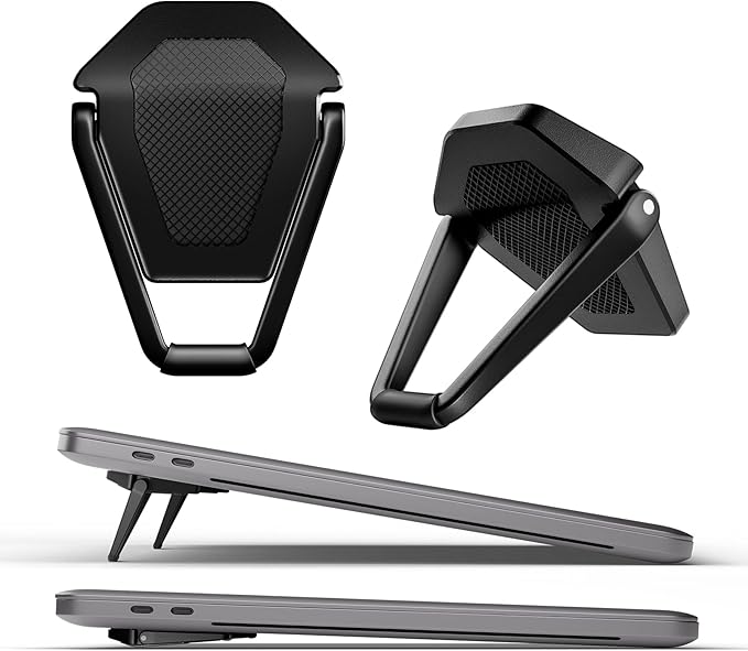 Laptop Stand for Desk, Portable Anti-Slip Keyboard Riser, Zinc Alloy Keyboard by ZELMINE