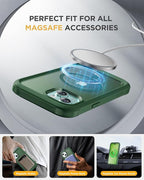 Miracase Glass Series for iPhone 15 Case Full-Body Magnetic Case - Image 4