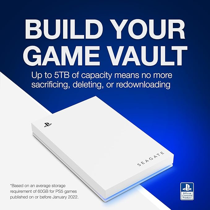 Seagate Game Drive for PlayStation® Consoles 2 TB External Hard Drive - Image 7