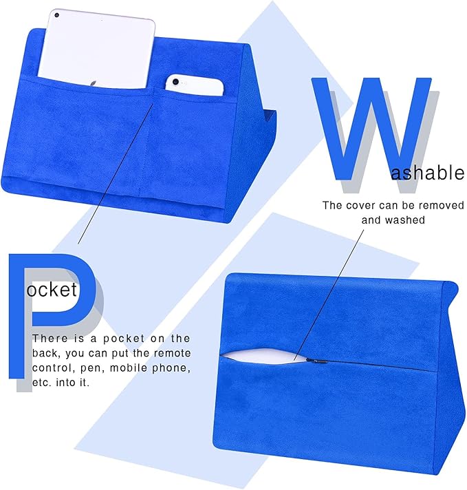 Soft Blues Electrical Blue Pillow Stand - Image 4