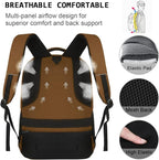 Volher Laptop Backpack, Business Travel Anti Theft Slim Durable Laptops Backpack - Image 5