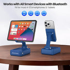 JTEMAN Cell Phone Stand with Bluetooth Speaker and Charging Function, Birthday - Image 6