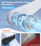 TORRAS COOLiFY Air 2025 Upgraded Neck Fan Air Conditioner, Dual-Airflow Pro - Image 5