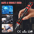FrogBro 11W 2500mAh Cordless Soldering Iron Kit, Upgrade Max 968℉ Fast Heating - Image 7