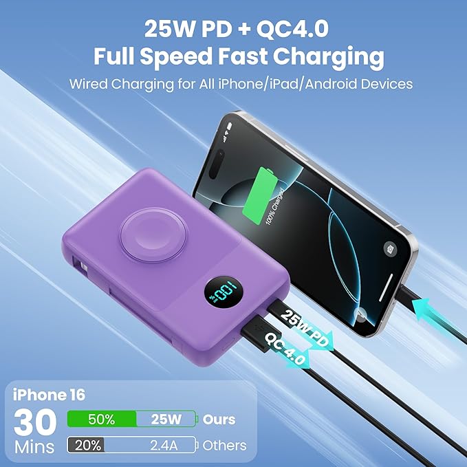 Magnetic Portable Charger 10800mAh - Image 5