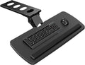 HUANUO Keyboard Tray Under Desk, 360 Adjustable Under Desk Keyboard Tray Slide by HUANUO