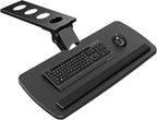 HUANUO Keyboard Tray Under Desk, 360 Adjustable Under Desk Keyboard Tray Slide by HUANUO