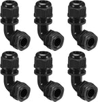 LeMotech M20 Cable Gland, 90 Degree Adjustable 9-14mm Strain Relief, Cord by LeMotech